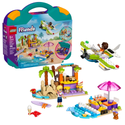 Lego friends 42672 valigia creativa da spiaggia e da viaggio 188pz