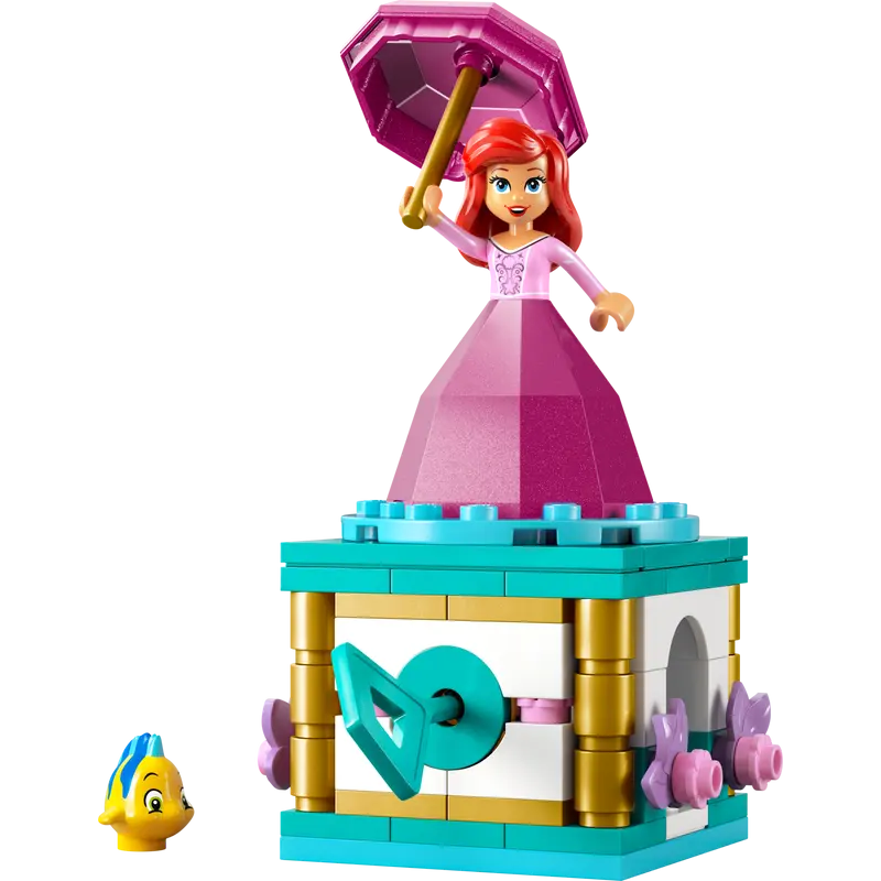 Lego disney princess 43259 ariel ballerina 93pz multicolore [43259]