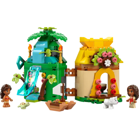 Lego disney princess 43260 divertimento sull'isola di vaiana