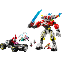 Lego dreamzzz 71497 mech tigre di cooper e bolide di zero 1006pz