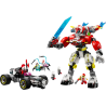 Lego dreamzzz 71497 mech tigre di cooper e bolide di zero 1006pz