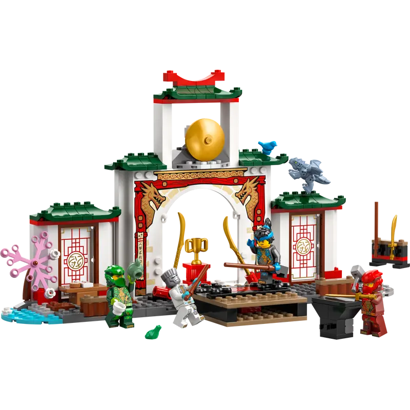 Lego ninjago 71831 tempio dello spinjitzu ninja 158pz multicolore