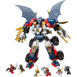 Lego ninjago 71834 mech ultra combinatore di zane 1187pz multicolore