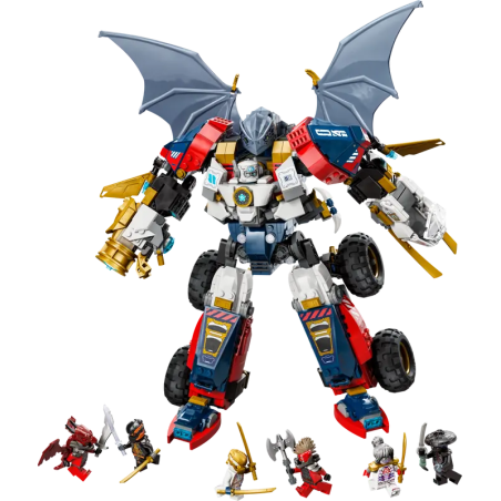 Lego ninjago 71834 mech ultra combinatore di zane 1187pz multicolore