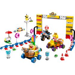 Lego super mario 72036 mario kart: pack baby peach e gran premio