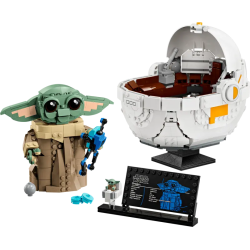 Lego star wars 75403 grogu e carrozzina 1048pz multicolore [75403]