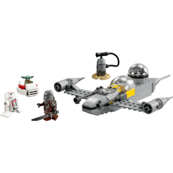 Lego star wars 75410 n-1 starfighter di mando e grogu 92pz multicolore