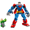 Lego dc super heroes 76302 mech di superman vs lex luthor 120pz multicolore
