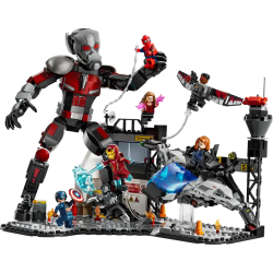 Lego marvel super heroes 76314 azione di battaglia captain america: