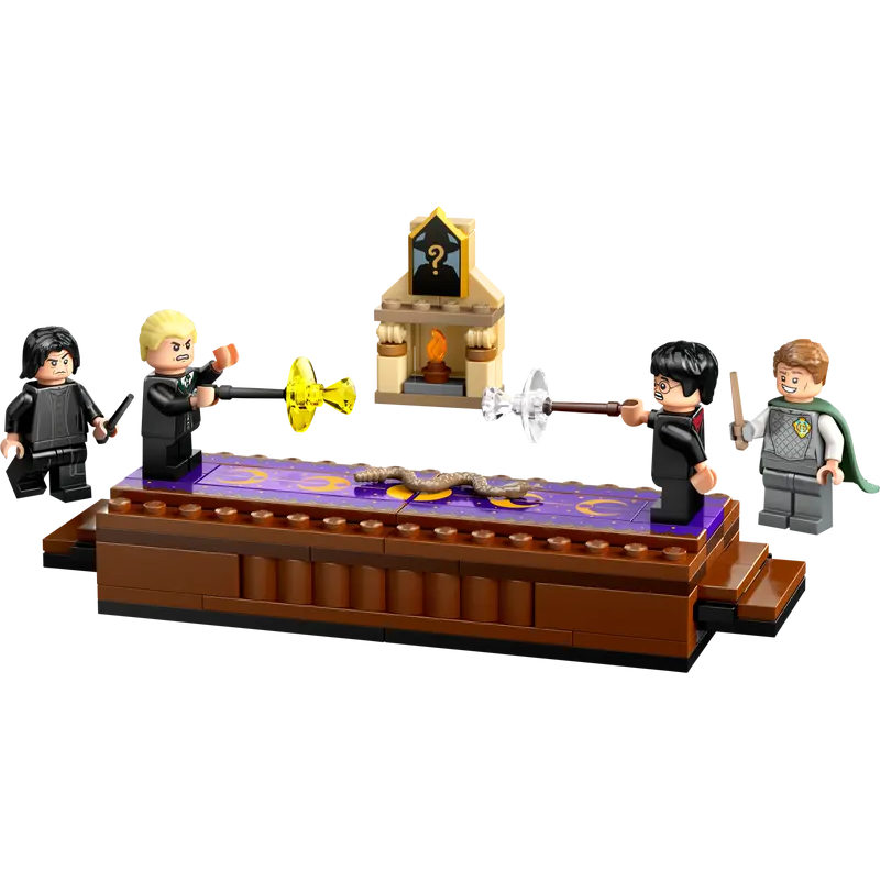 Lego harry potter 76441 castello di hogwarts: club dei duellanti