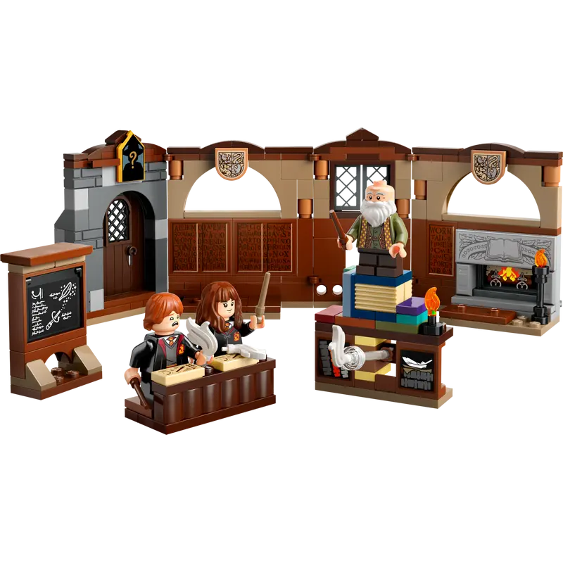 Lego harry potter 76442 castello di hogwarts: lezione di incantesimi