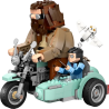 Lego harry potter 76443 giro sul sidecar hagrid e harry 617pz multicolore