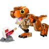 Lego jurassic world 76967 little eatie: t.rex 317pz multicolore [76967]