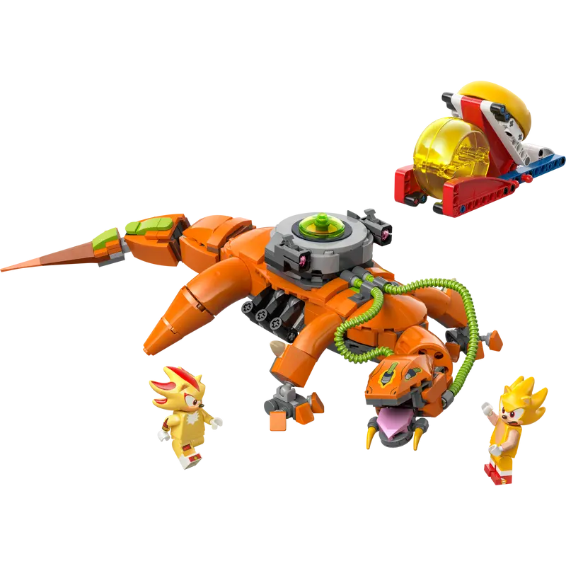 Lego sonic the hedgehog 77003 super shadow vs biolizard 419pz multicolore