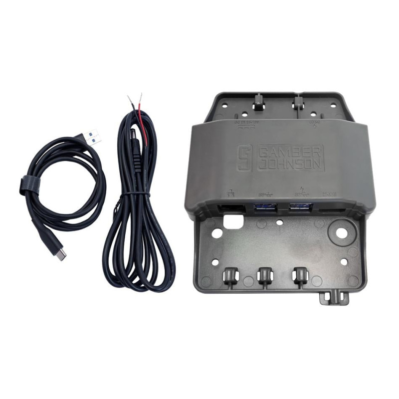 Docking station g-johnson per smartphone usb 3.0 tipo c nero