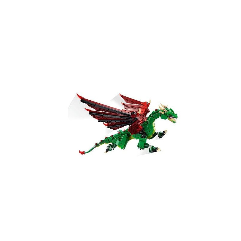 Lego creator 3in1 drago medievale 9+ 38.2x26.2x5.6cm multicolore