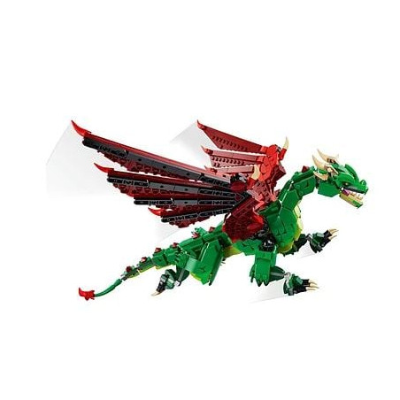 Lego creator 3in1 drago medievale 9+ 38.2x26.2x5.6cm multicolore