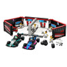 Lego city garage f1 e mercedes-amg e alpine cars 7+ 6figurine