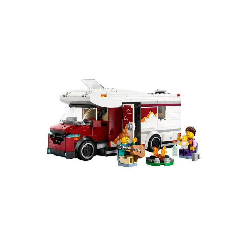 Lego city camper van avventura natalizia 6+ 2figurine multicolore