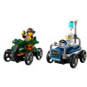 Lego city corsa: aereo contro letto d'ospedale 5+ 2figurine multicolore