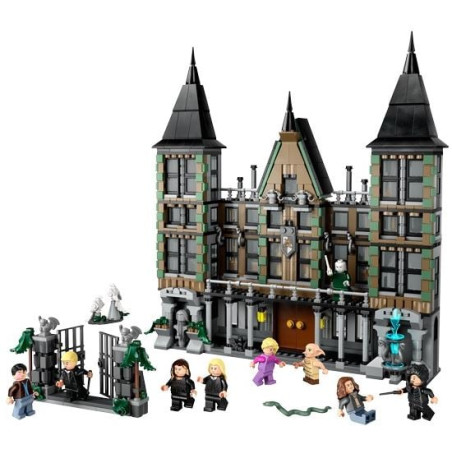Lego harry potter-villa malfoy 10+ 10figurine multicolore 1601pz