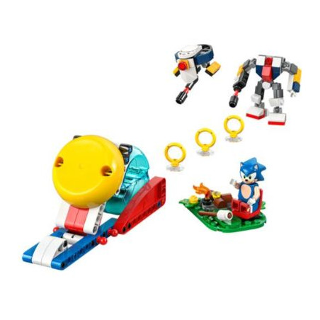 Lego sonic scontro al falo' 7+ 1 figurina multicolore 174pz [77001]