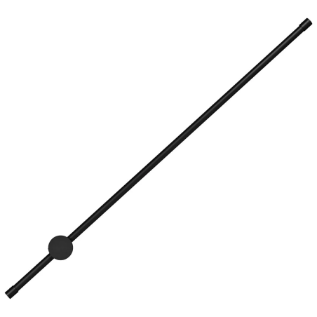 Lampada da parete activejet led/3000k/9w/5 panel/24 luci/nero [aje-hilton