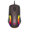 Mouse da gioco havit wireless/rgb/12000dpi/5v/8 pulsanti/cavo 1.6m/marrone