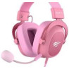 Cuffie havit h2002d da gioco cablato con microfono rosa [h2002d]