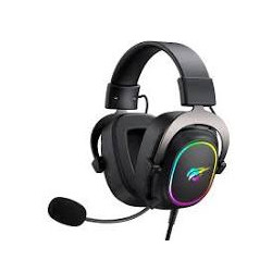 Cuffie havit h2002p da gioco cablato con microfono 53mm nero [h2002p]