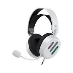 Cuffie havit h2038u da gioco cablato con microfono 3.5mm bianco/nero