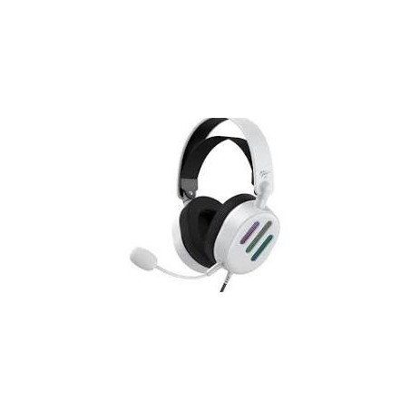 Cuffie havit h2038u da gioco cablato con microfono 3.5mm bianco/nero
