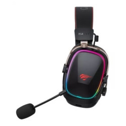 Cuffie havit h2039bg da gioco wireless/bluetooth con microfono nero
