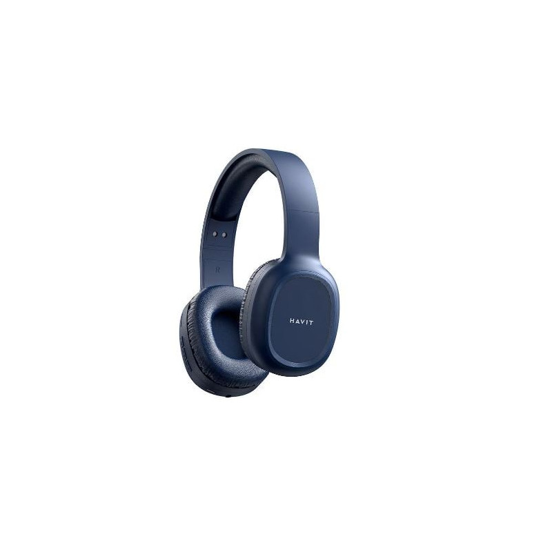 Cuffie havit h2590bt pro da gioco wireless/bluetooth 3.5mm blu [h2590bt