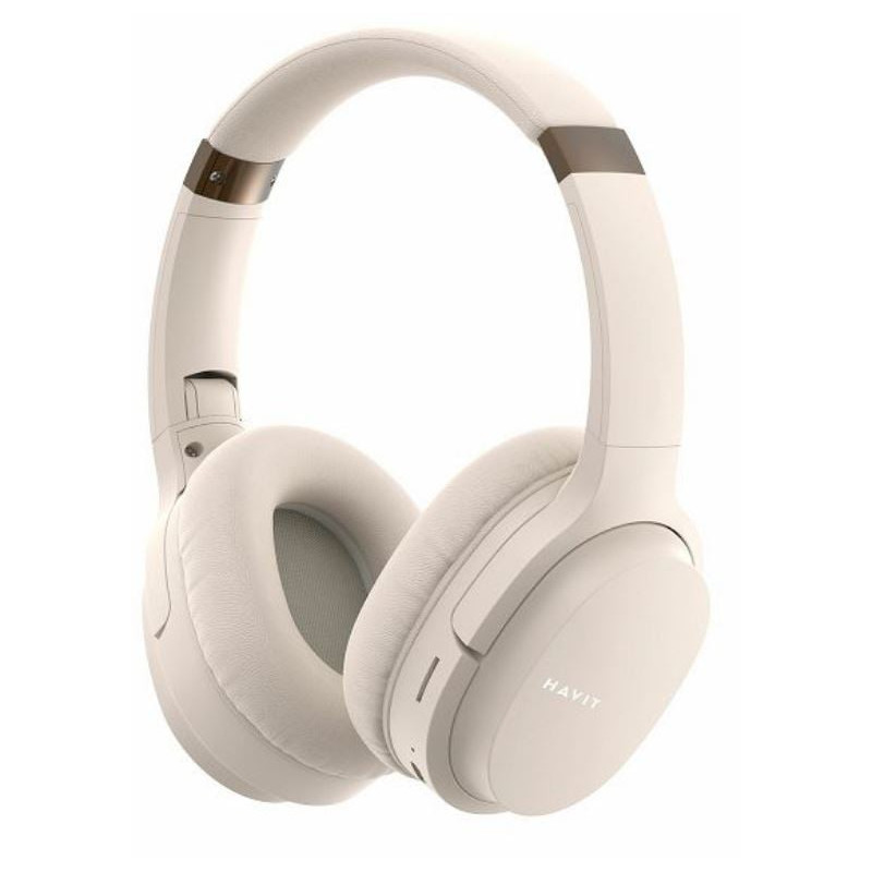 Cuffie havit i62 wireless/bluetooth per 3.5mm beige/oro [i62]