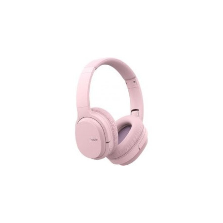 Cuffie havit i62 wireless/bluetooth per 3.5mm rosa [i62]