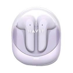 Auricolari havit tw974 wireless/blutooth viola [modern buds]