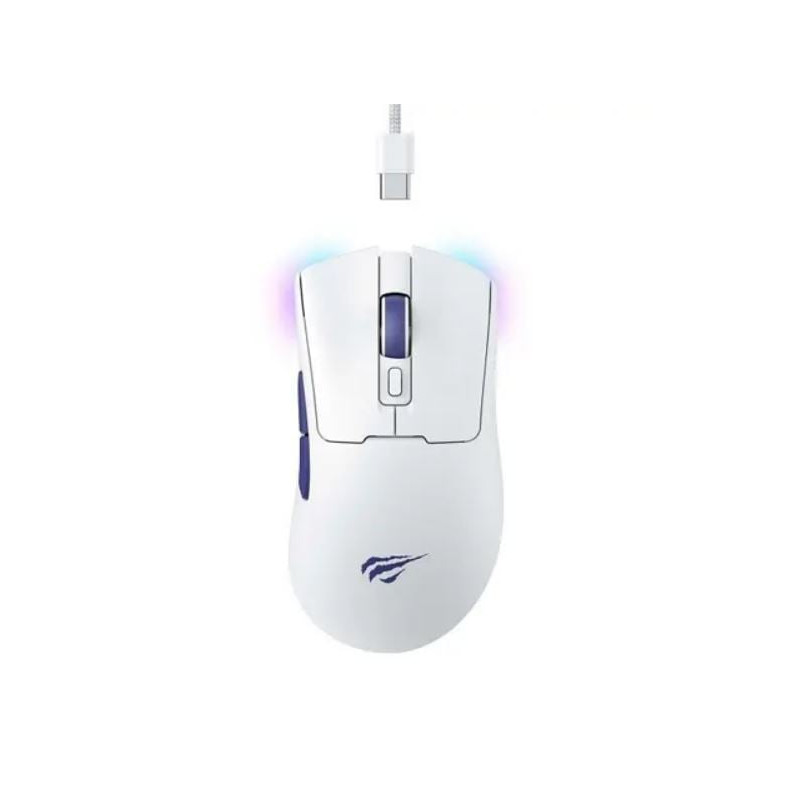 Mouse havit ms966wb senza fili ottico bianco [ms966wb]