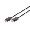 Cavo digitus displayport di collegamento 3m nero [db-340100-030-s]
