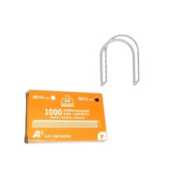 Punti fissacavo mm.12 pz.1000 88/12 maestri [maestri ]