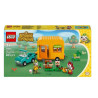 Lego animal crossing negozio di roulotte e giardini di leif multicolore
