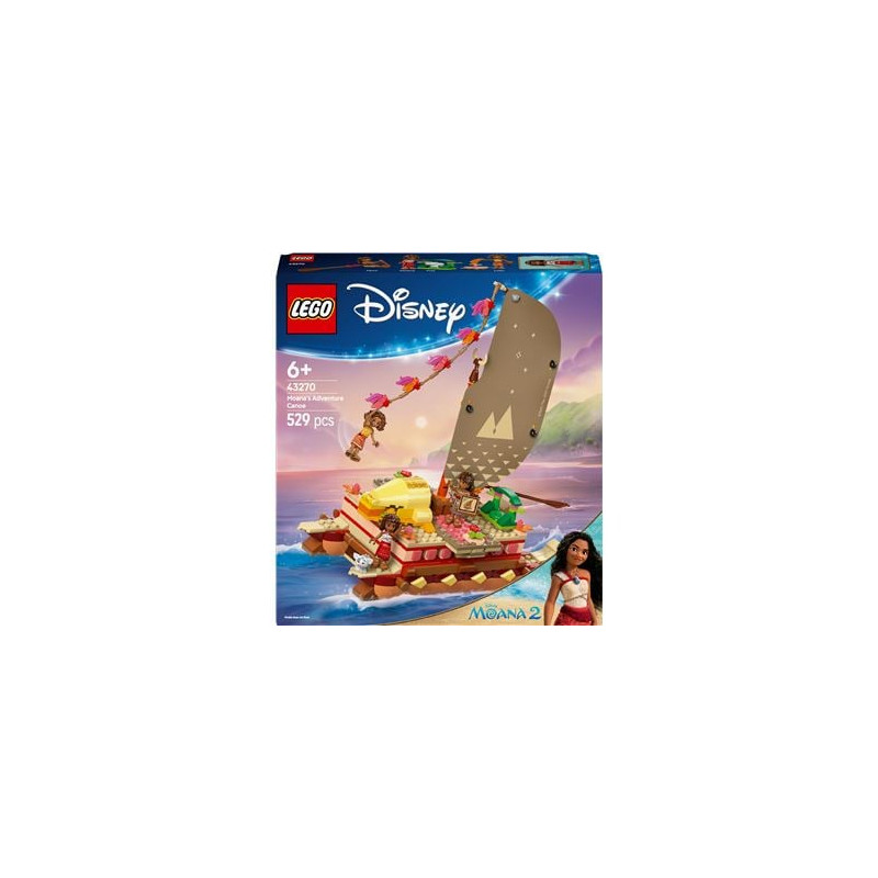 Lego disney princess la barca delle avventure di oceania multicolore