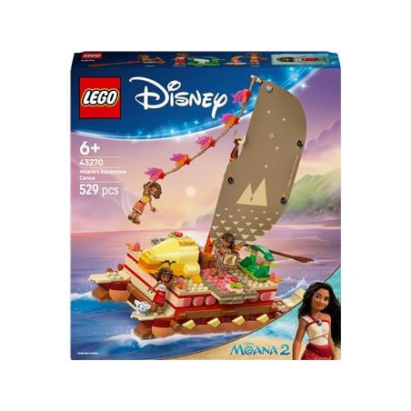 Lego disney princess la barca delle avventure di oceania multicolore