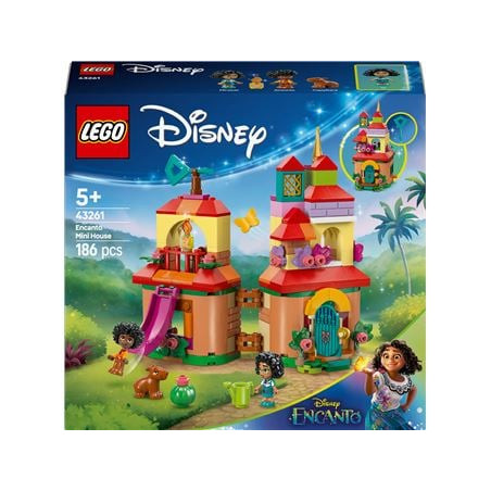 Lego disney casa dell'incanto in miniatura multicolore 186pz