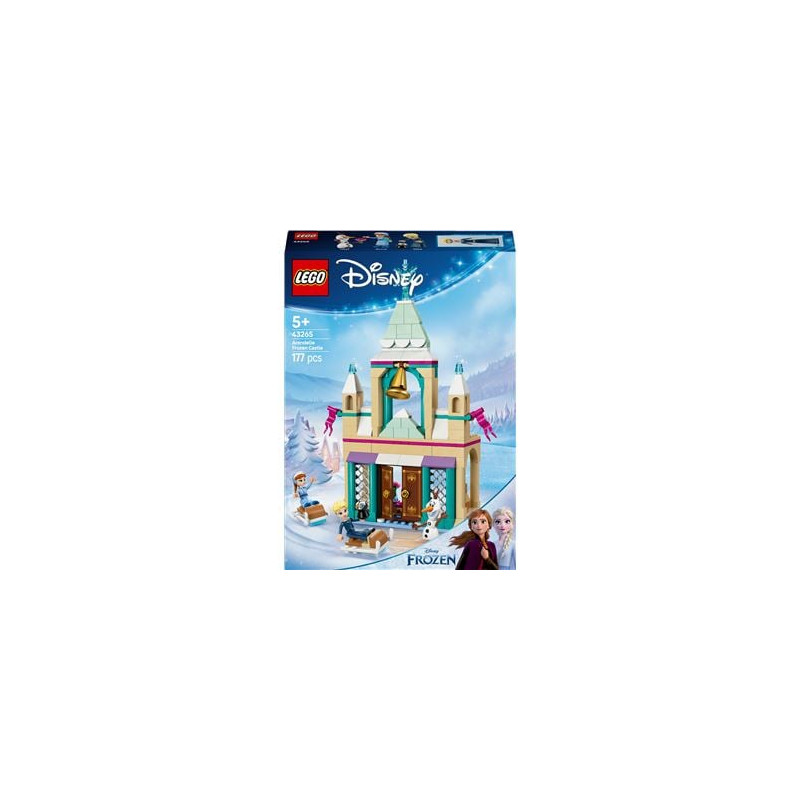 Lego disney princess castello di ghiaccio di arendelle multicolore
