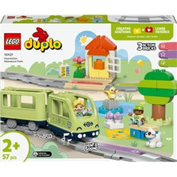Lego duplo town treno delle avventure interattivo multicolore 57pz