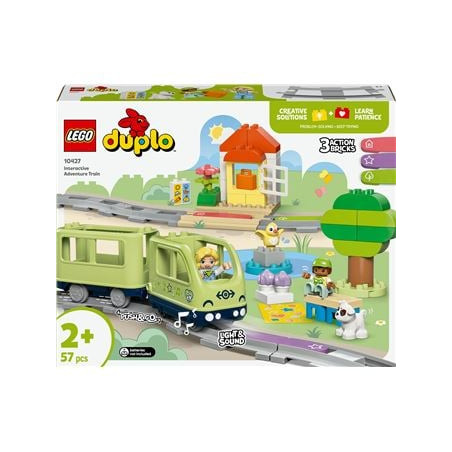 Lego duplo town treno delle avventure interattivo multicolore 57pz