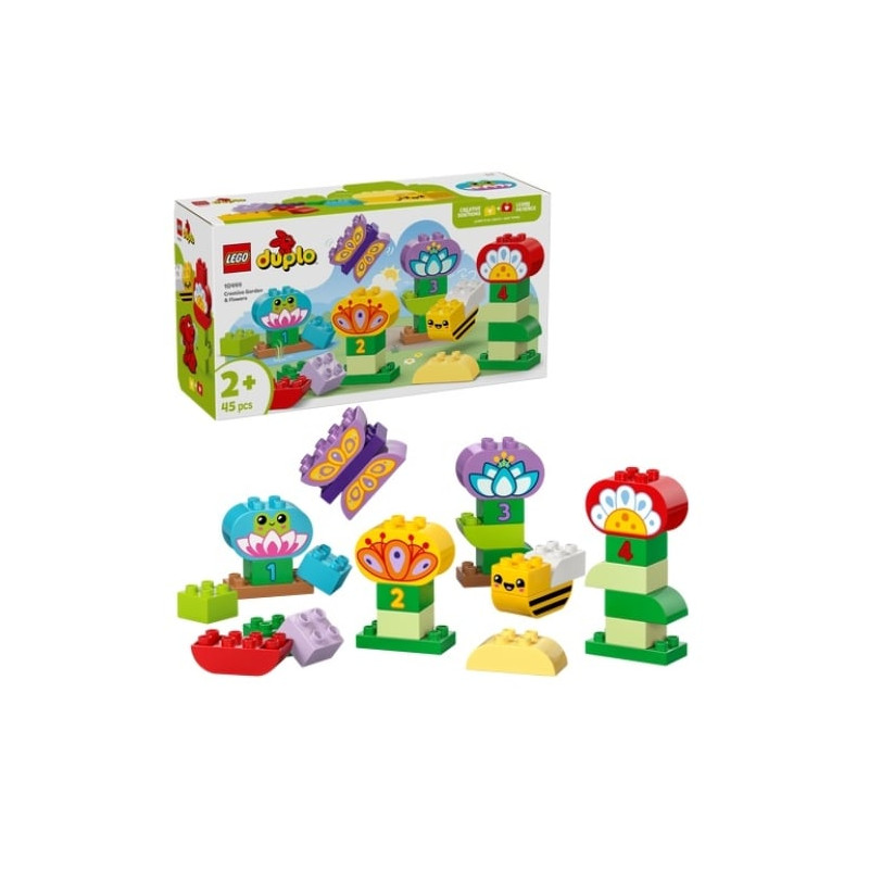 Lego duplo il giardino creativo e i fiori multicolore 45pz [10444]