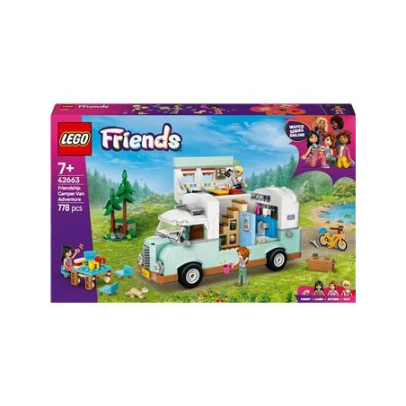 Lego friends friendship camper van adventure multicolore 778pz [42663]