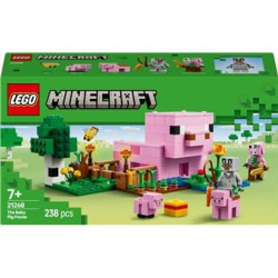 Lego minecraft la casa del maialino multicolore 229pz [21268]
